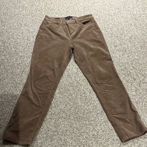 Tablets Simply Flattering Straight Leg Corduroy Petite Pants